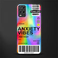 anxiety vibes glass case for oppo a54 image