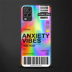 anxiety vibes glass case for oppo a54 image