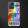 anxiety vibes glass case for vivo v23 pro 5g image