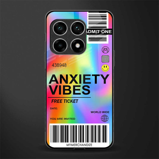 anxiety vibes glass case for oneplus 10 pro 5g image