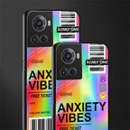 anxiety vibes back phone cover | glass case for oneplus 10r 5g