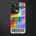 anxiety vibes back phone cover | glass case for oppo reno 8 pro