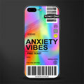 anxiety vibes glass case for iphone 8 plus image