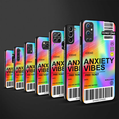 anxiety vibes glass case for poco x3 pro image-3