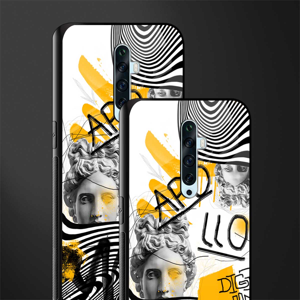 apollo project glass case for oppo reno 2z image-2