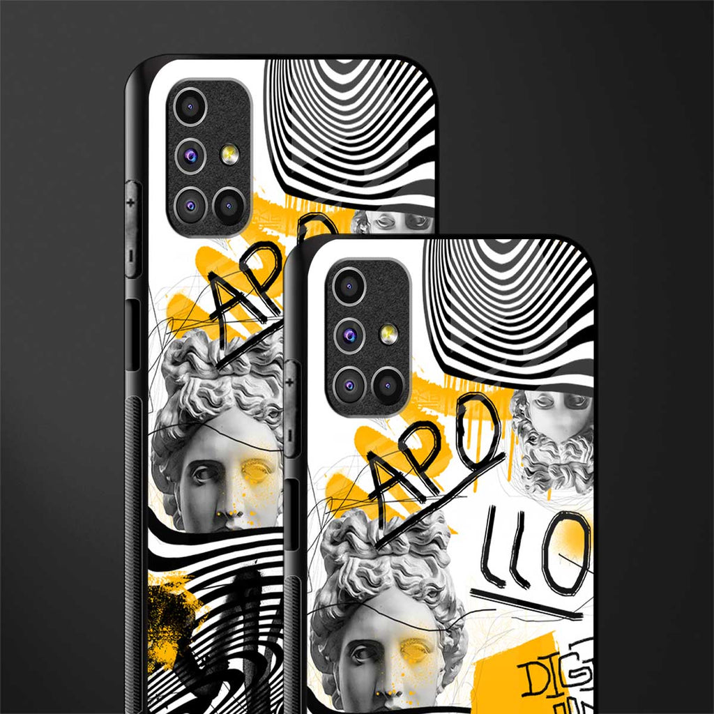 apollo project glass case for samsung galaxy m31s image-2