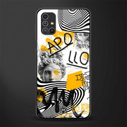 apollo project glass case for samsung galaxy m51 image