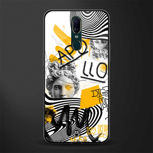 apollo project glass case for oppo a9 image