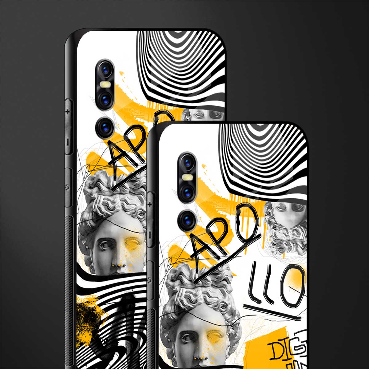 apollo project glass case for vivo v15 pro image-2