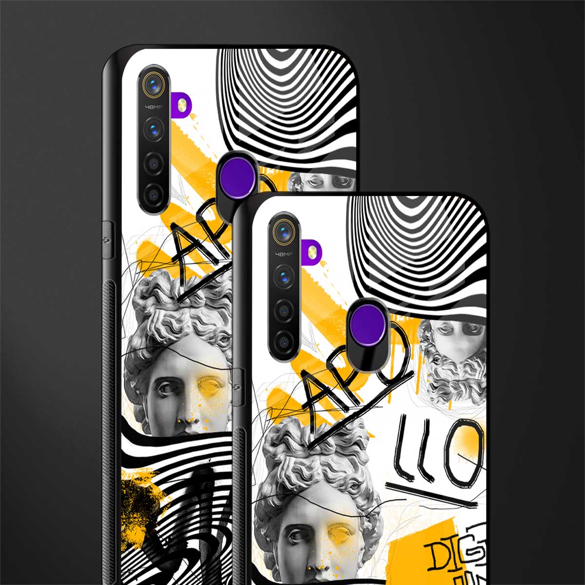 apollo project glass case for realme 5s image-2
