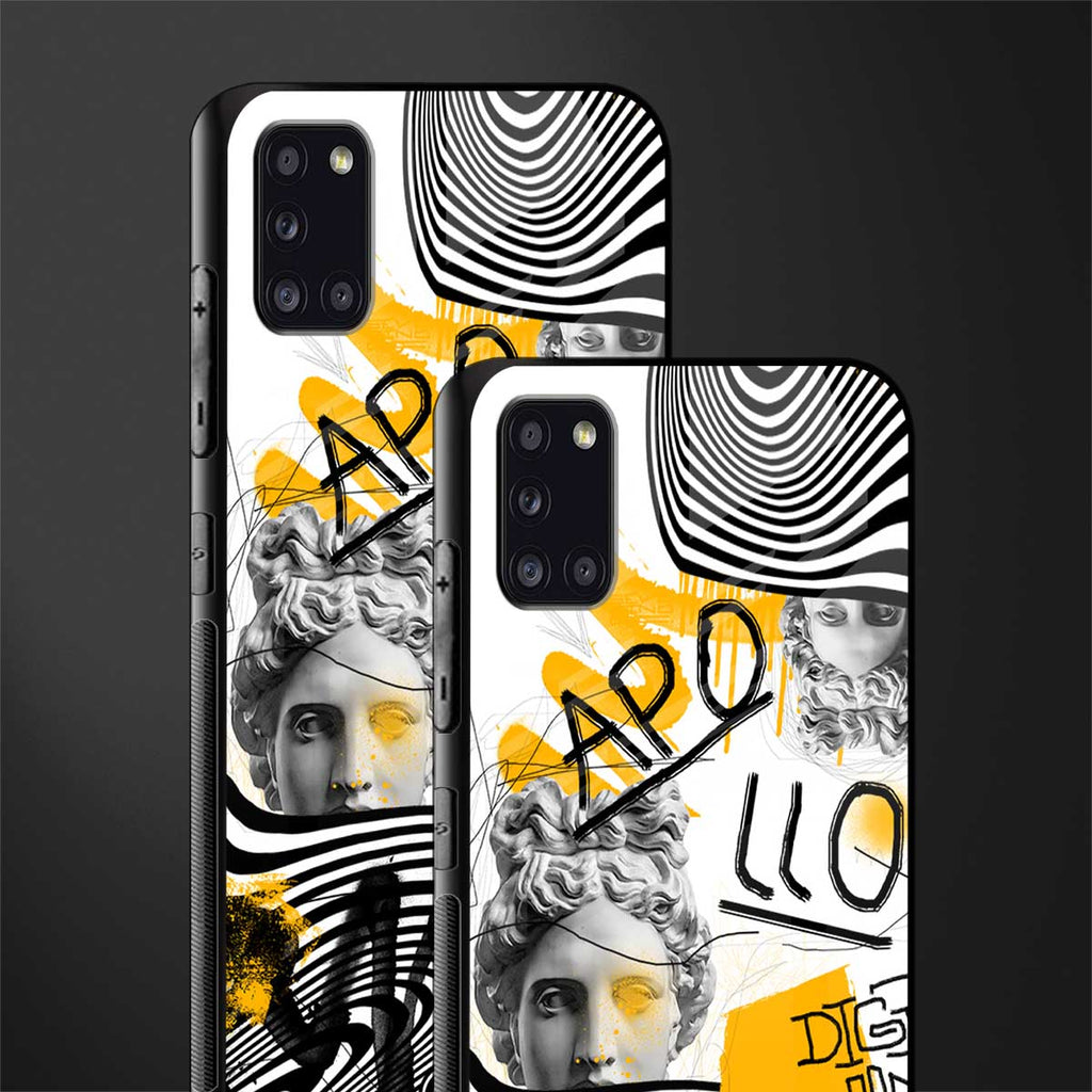 apollo project glass case for samsung galaxy a31 image-2