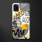 apollo project glass case for samsung galaxy a31 image