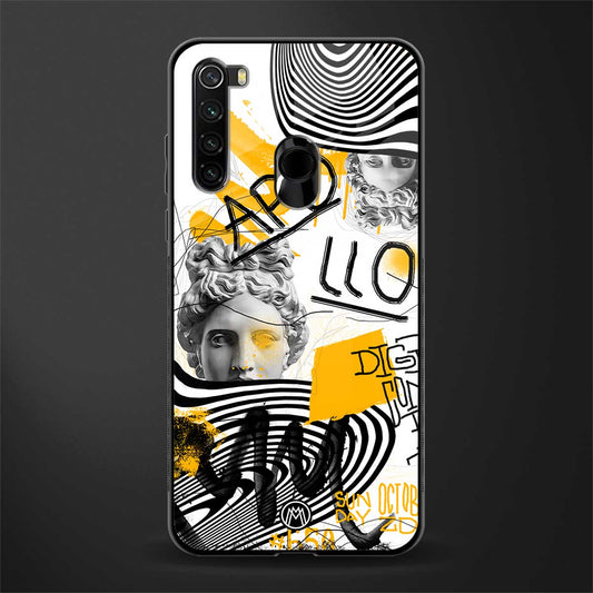 apollo project glass case for redmi note 8 image