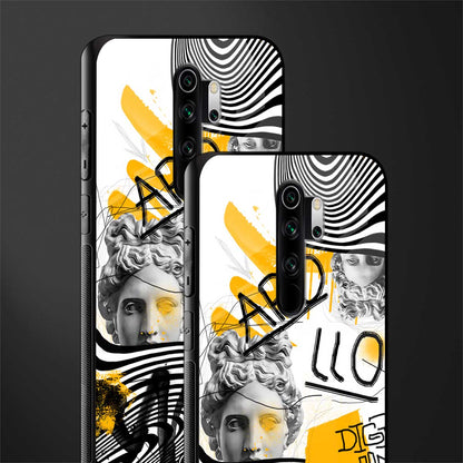 apollo project glass case for redmi note 8 pro image-2