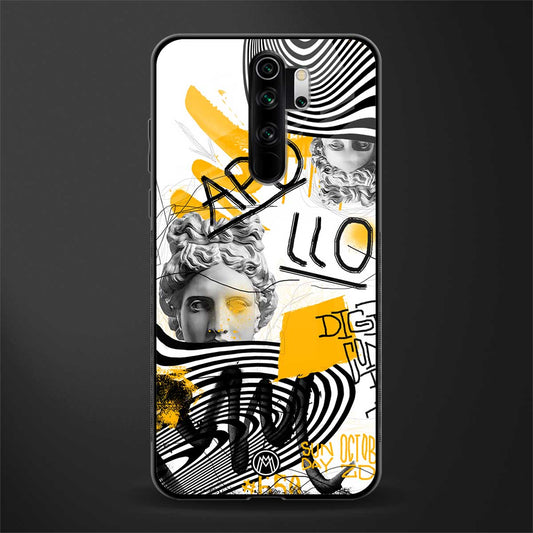 apollo project glass case for redmi note 8 pro image
