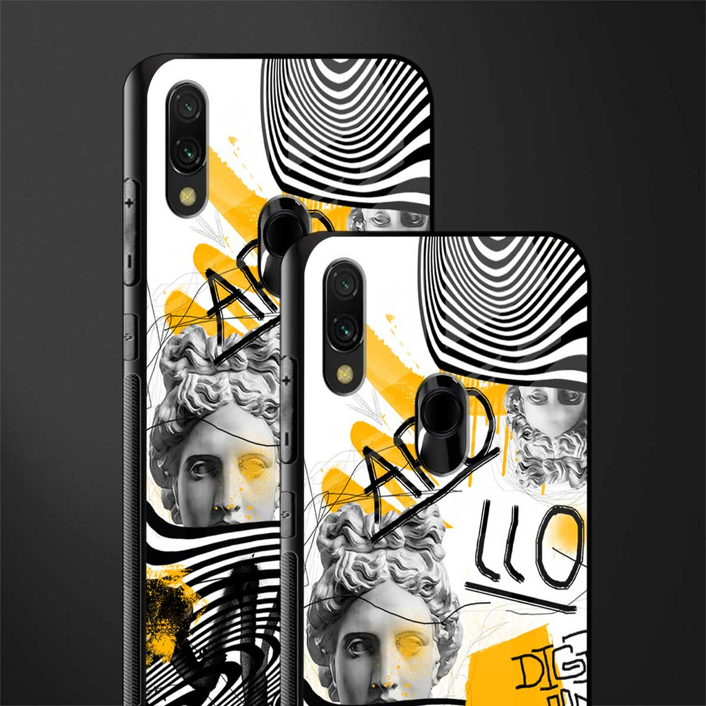 apollo project glass case for redmi 7redmi y3 image-2