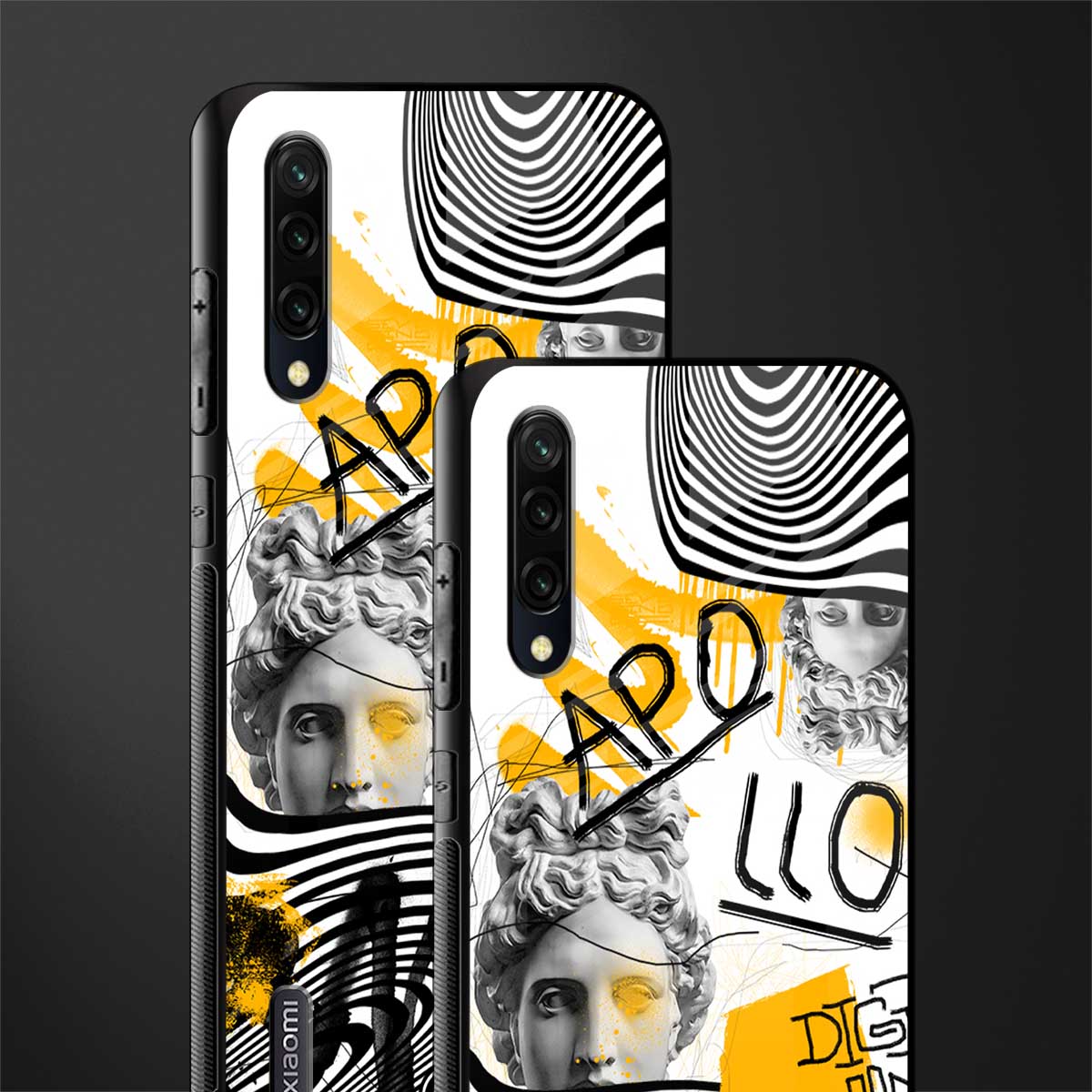 apollo project glass case for mi a3 redmi a3 image-2