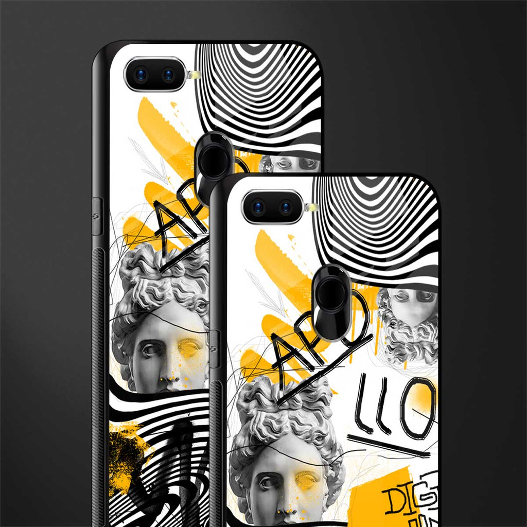 apollo project glass case for oppo a7 image-2