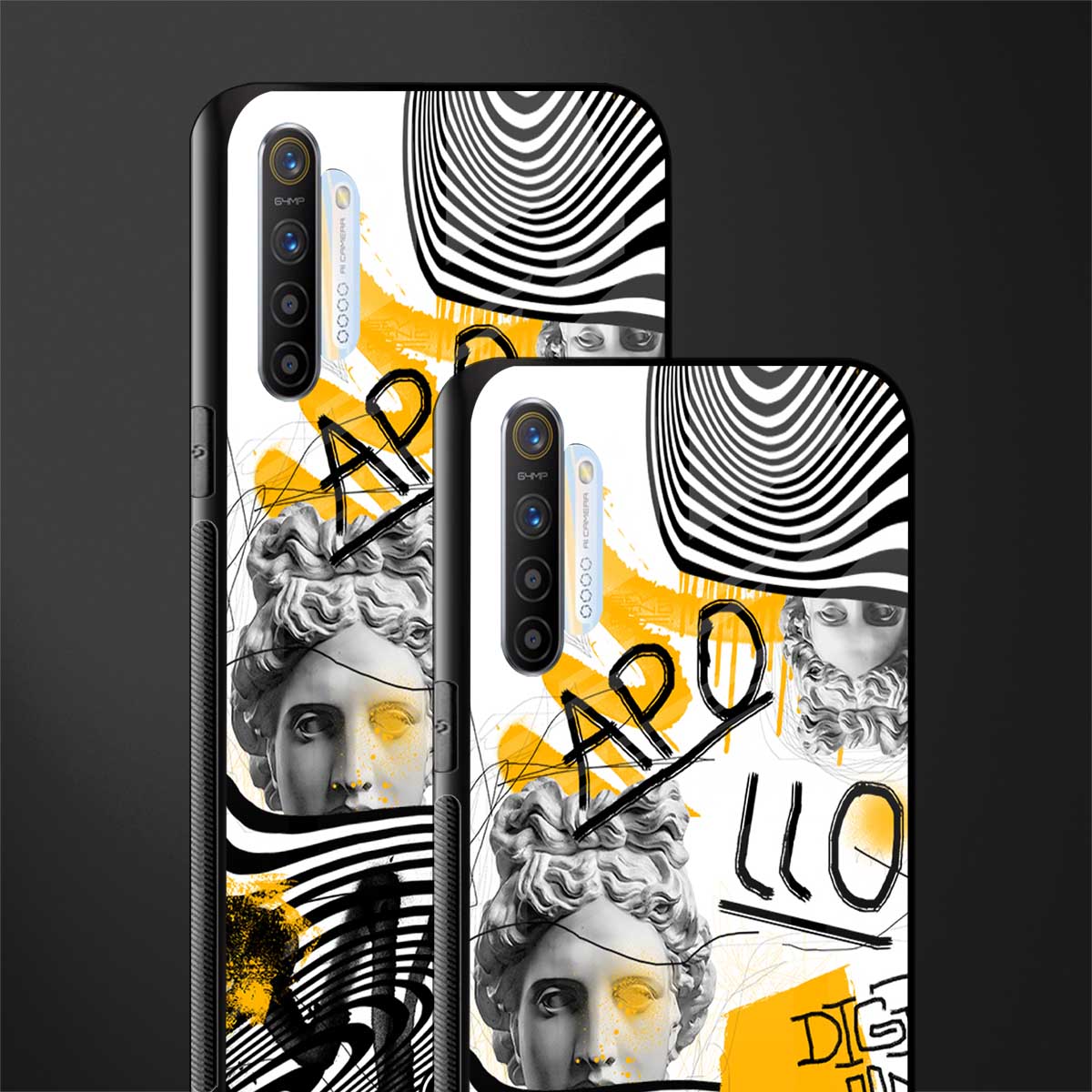 apollo project glass case for realme xt image-2