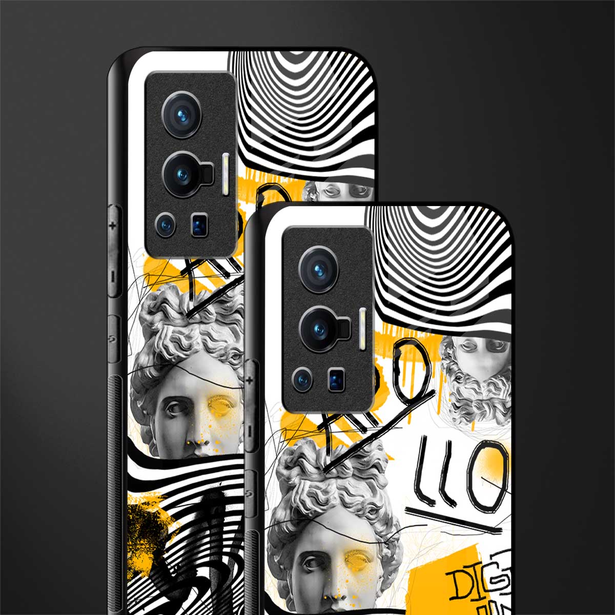 apollo project glass case for vivo x70 pro image-2