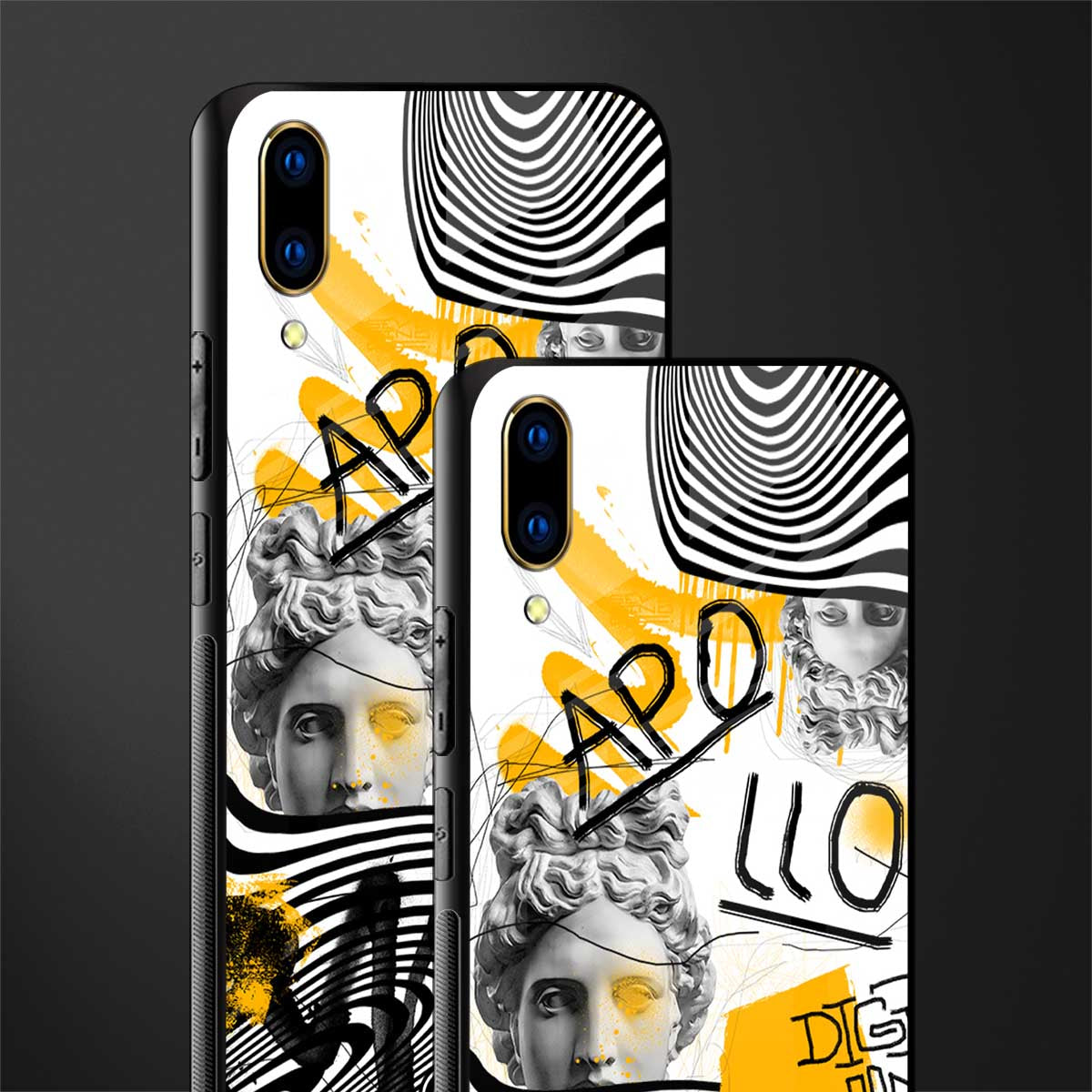 apollo project glass case for vivo v11 pro image-2