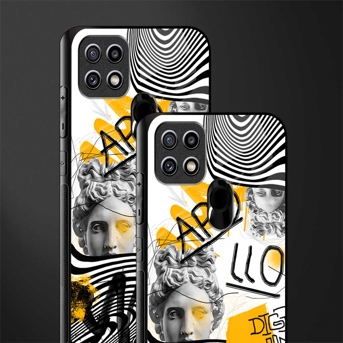 apollo project glass case for oppo a15 image-2