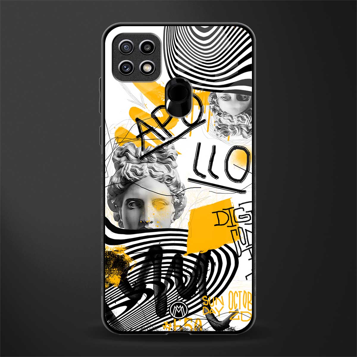 apollo project glass case for oppo a15 image