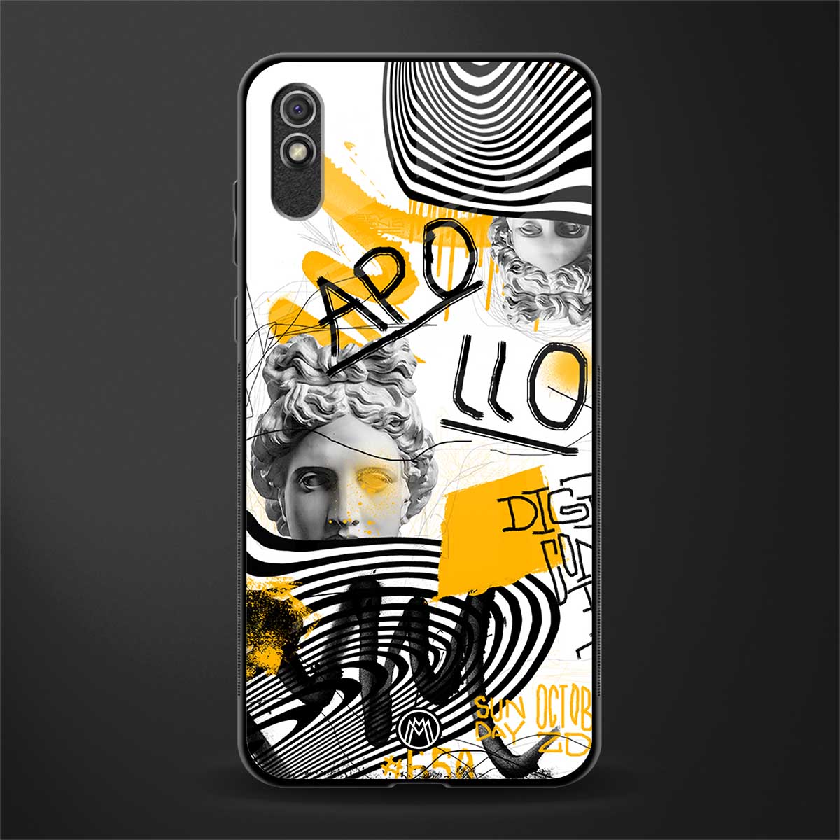 apollo project glass case for redmi 9i image