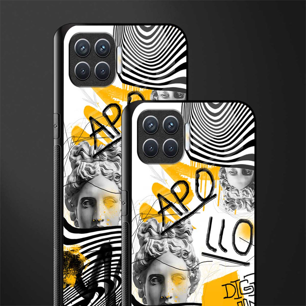 apollo project glass case for oppo f17 image-2