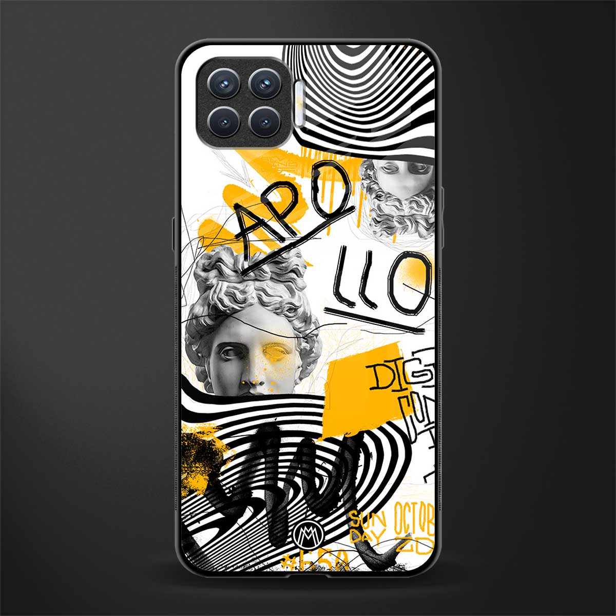 apollo project glass case for oppo f17 image
