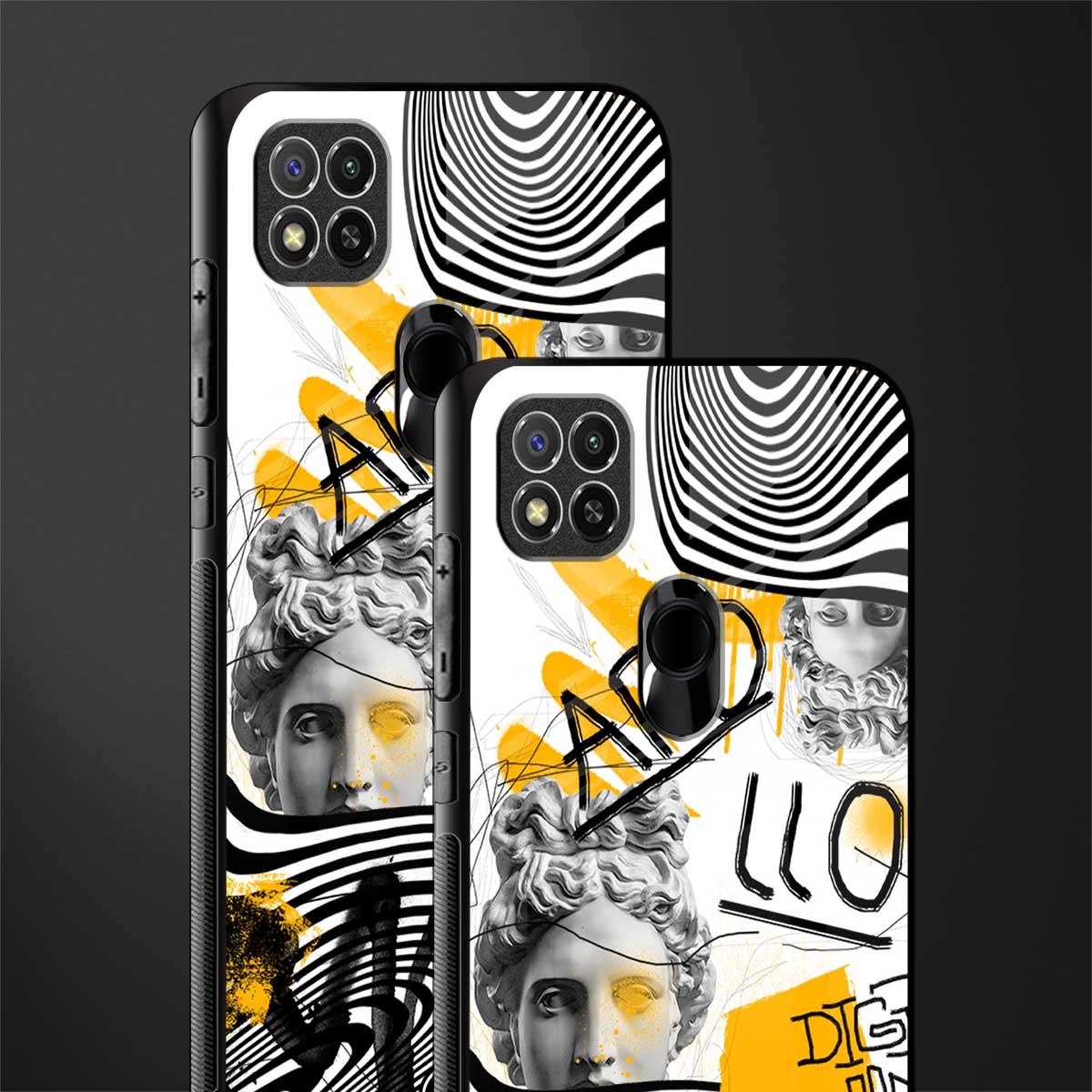 apollo project glass case for redmi 9c image-2
