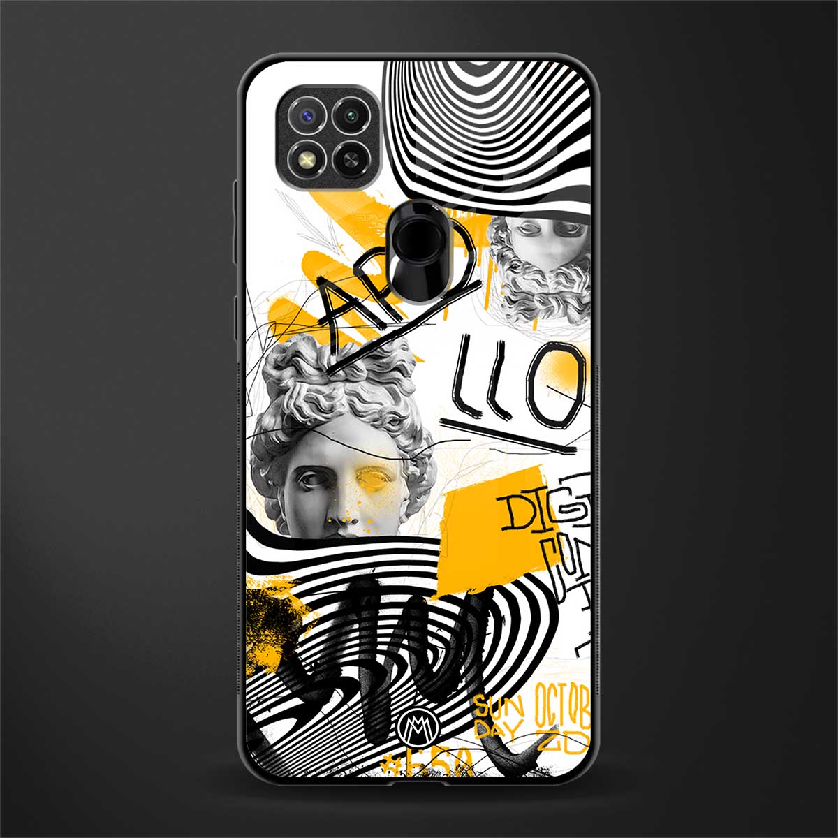 apollo project glass case for redmi 9 image