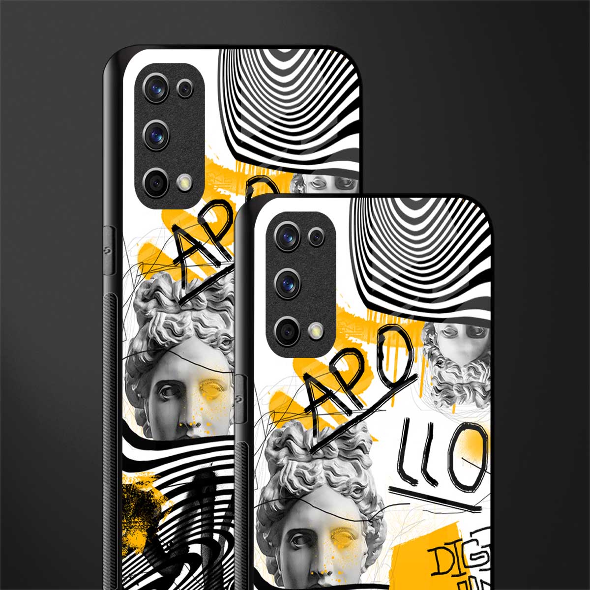 apollo project glass case for realme x7 pro image-2