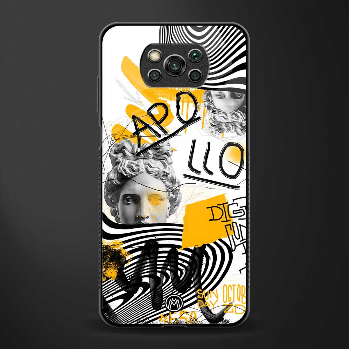 apollo project glass case for poco x3 image