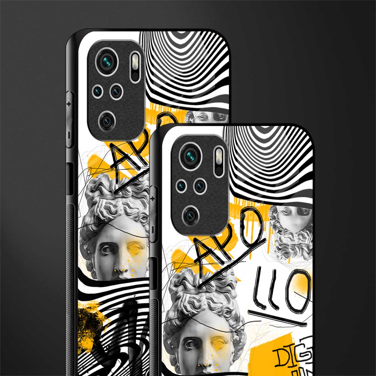 apollo project glass case for redmi note 10s image-2