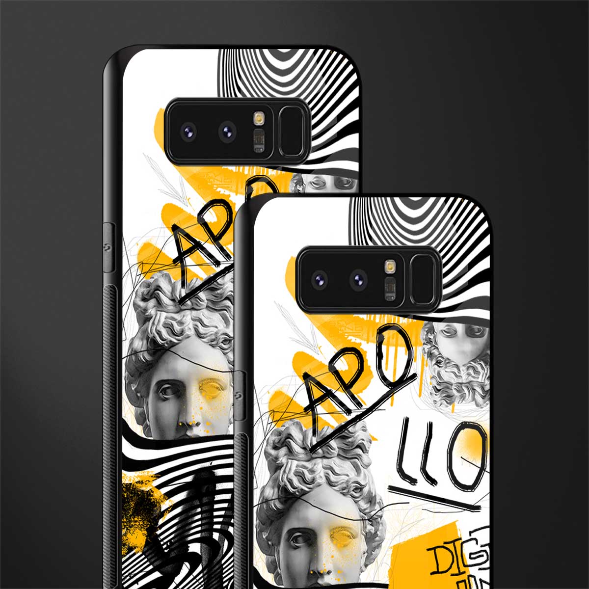 apollo project glass case for samsung galaxy note 8 image-2