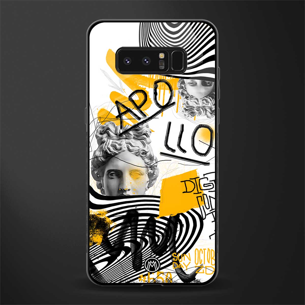 apollo project glass case for samsung galaxy note 8 image