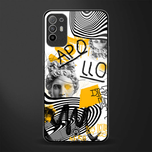 apollo project glass case for oppo f19 pro plus image