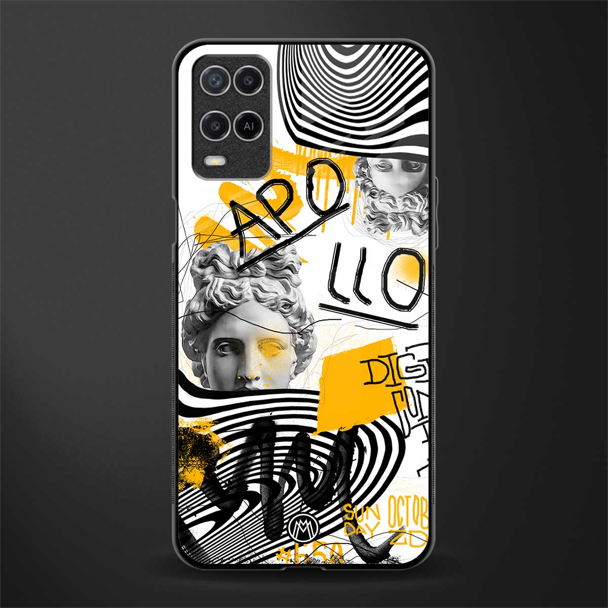 apollo project glass case for oppo a54 image