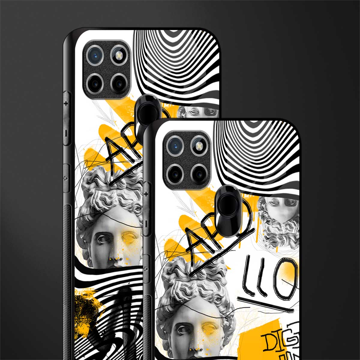 apollo project glass case for realme c21 image-2