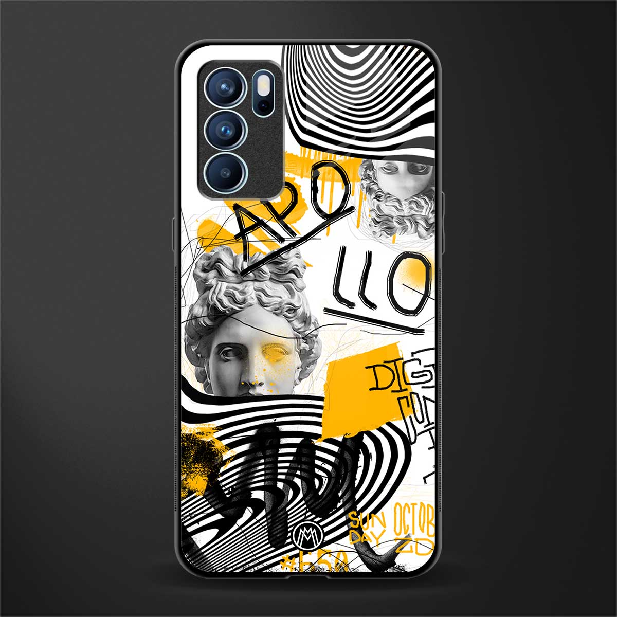apollo project glass case for oppo reno6 5g image