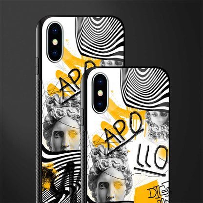apollo project glass case for iphone xs