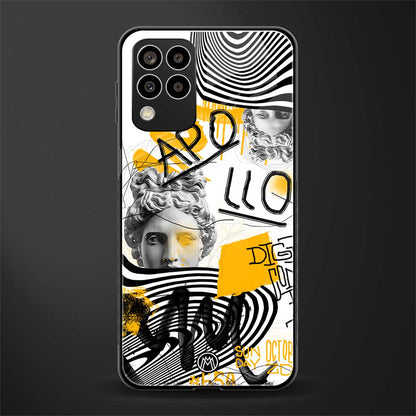 apollo project back phone cover | glass case for samsung galaxy m33 5g