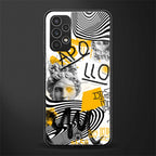 apollo project back phone cover | glass case for samsung galaxy a13 4g