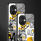 apollo project back phone cover | glass case for oppo f21 pro 5g