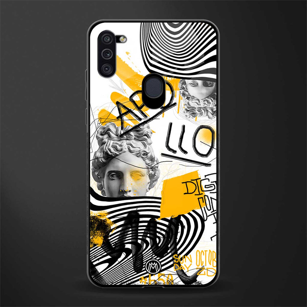 apollo project glass case for samsung galaxy m11 image