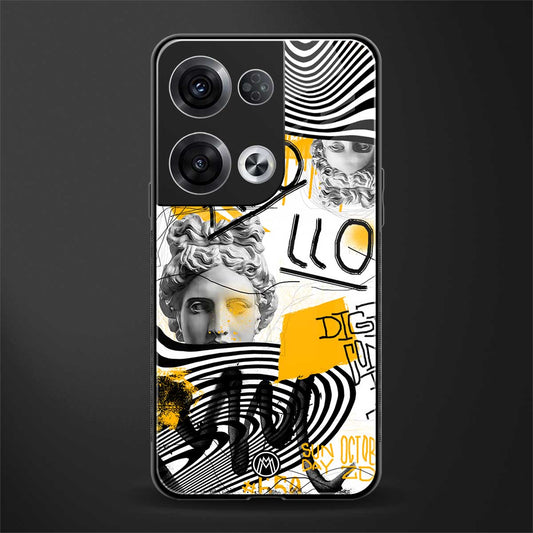 apollo project back phone cover | glass case for oppo reno 8