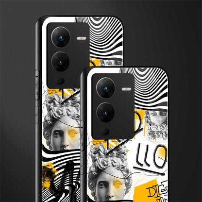 apollo project back phone cover | glass case for vivo v25 pro 5g