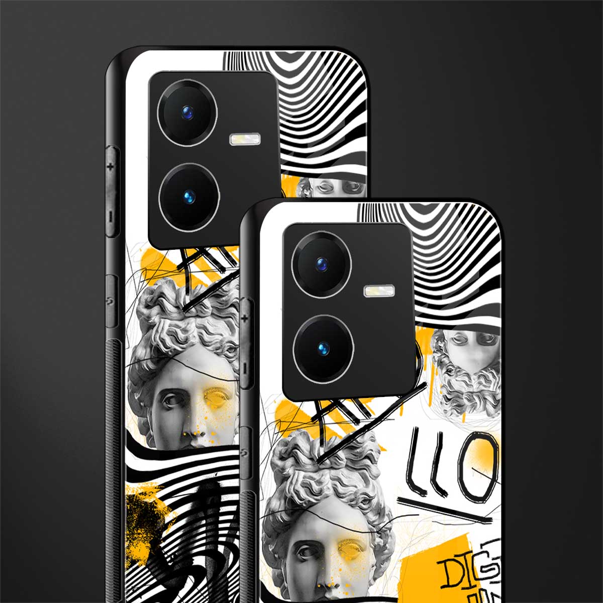 apollo project back phone cover | glass case for vivo y22
