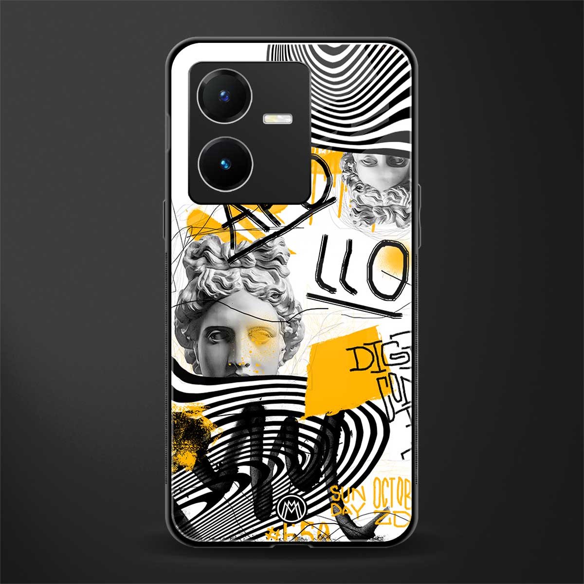apollo project back phone cover | glass case for vivo y22